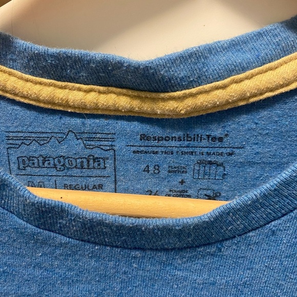Patagonia Blue Short Sleeve Tee - Picture 5 of 7